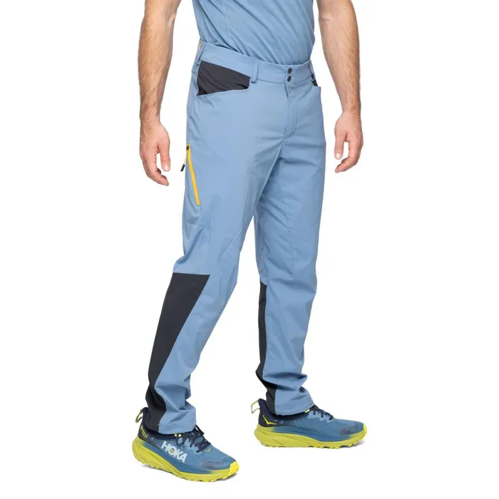 Men Bergans Of Norway Softshell Pants Y Lightline Vapor Pants Elemental Blue