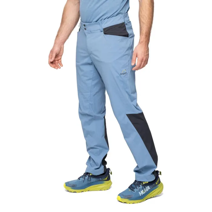 Men Bergans Of Norway Softshell Pants Y Lightline Vapor Pants Elemental Blue