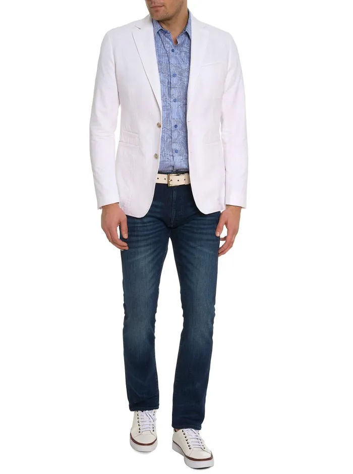 Men Blazers Robert Graham HARLOW BLAZER Navy