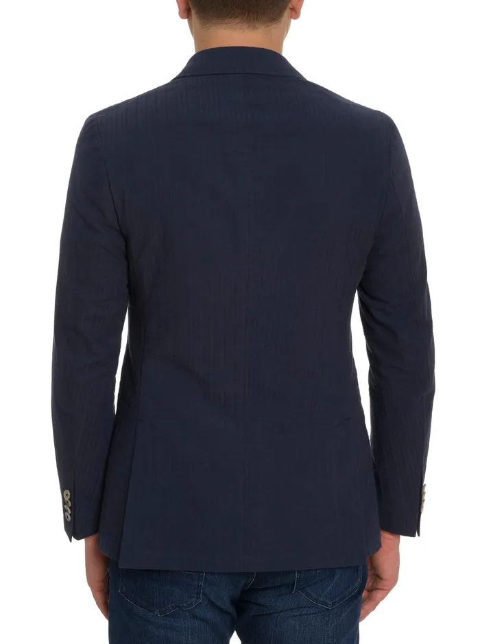 Men Blazers Robert Graham HARLOW BLAZER Navy