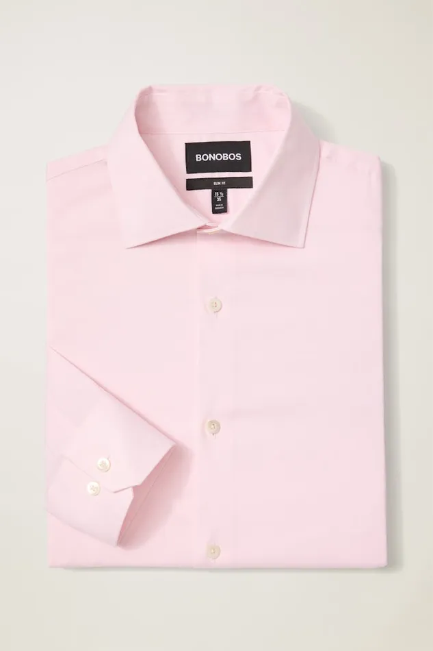Men Bonobos Business Casual Shirts Sophisticated and Comfy Bonobos Jetsetter Stretch Dress Shirt Pink Micro Dash Men Bonobos Business Casual Shirts Sophisticated and Comfy Bonobos Jetsetter Stretch Dress Shirt Pink Micro Dash