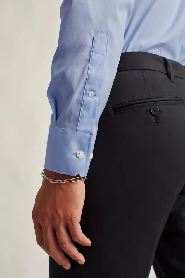 Men Bonobos Business Casual Shirts Sophisticated and Comfy Bonobos Jetsetter Stretch Dress Shirt Solid Light Blue Men Bonobos Business Casual Shirts Sophisticated and Comfy Bonobos Jetsetter Stretch Dress Shirt Solid Light Blue