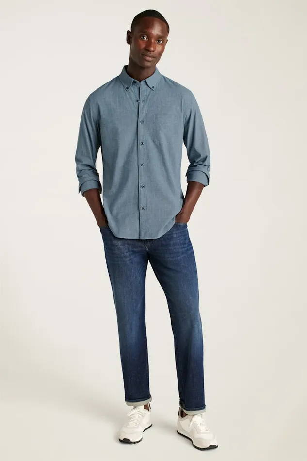 Men Bonobos Business Casual Shirts Stretch Everyday Shirt Bonobos Cotton Button Down Shirt Navy Oxnard Stripe Men Bonobos Business Casual Shirts Stretch Everyday Shirt Bonobos Cotton Button Down Shirt Navy Oxnard Stripe