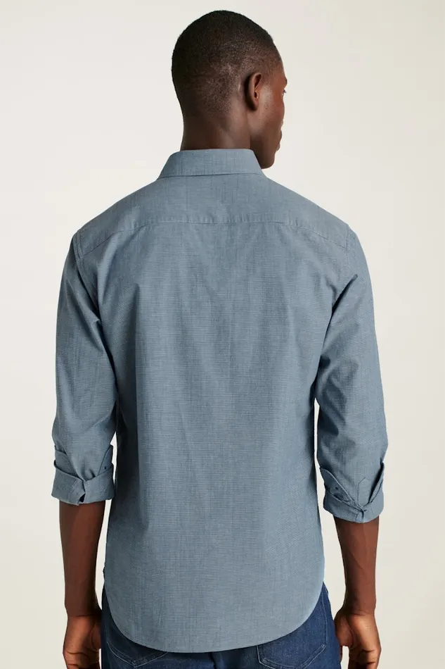 Men Bonobos Business Casual Shirts Stretch Everyday Shirt Bonobos Cotton Button Down Shirt Navy Oxnard Stripe