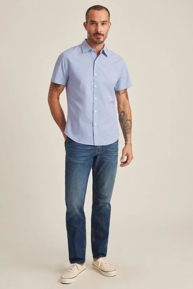 Men Bonobos Casual Shirts Button Up Your Style With Bonobos039 Riviera Short Sleeve Shirt River Blue End On End Men Bonobos Casual Shirts Button Up Your Style With Bonobos039 Riviera Short Sleeve Shirt River Blue End On End