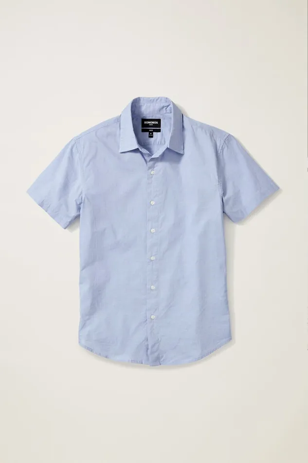 Men Bonobos Casual Shirts Button Up Your Style With Bonobos039 Riviera Short Sleeve Shirt River Blue End On End Men Bonobos Casual Shirts Button Up Your Style With Bonobos039 Riviera Short Sleeve Shirt River Blue End On End