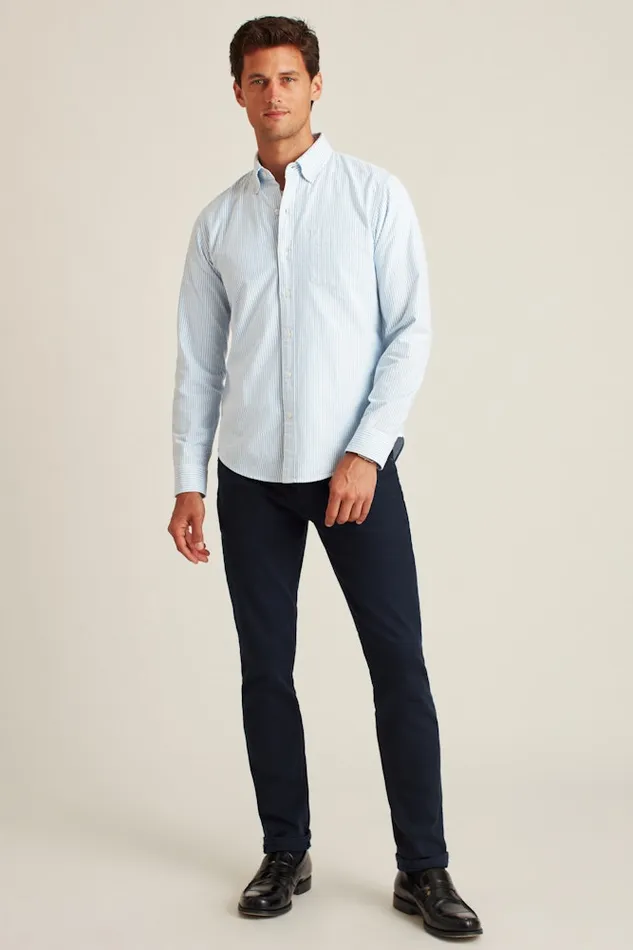 Men Bonobos Casual Shirts Everyday Oxford Shirt Classic Oxford Button Down Blue Classic Stripe Men Bonobos Casual Shirts Everyday Oxford Shirt Classic Oxford Button Down Blue Classic Stripe