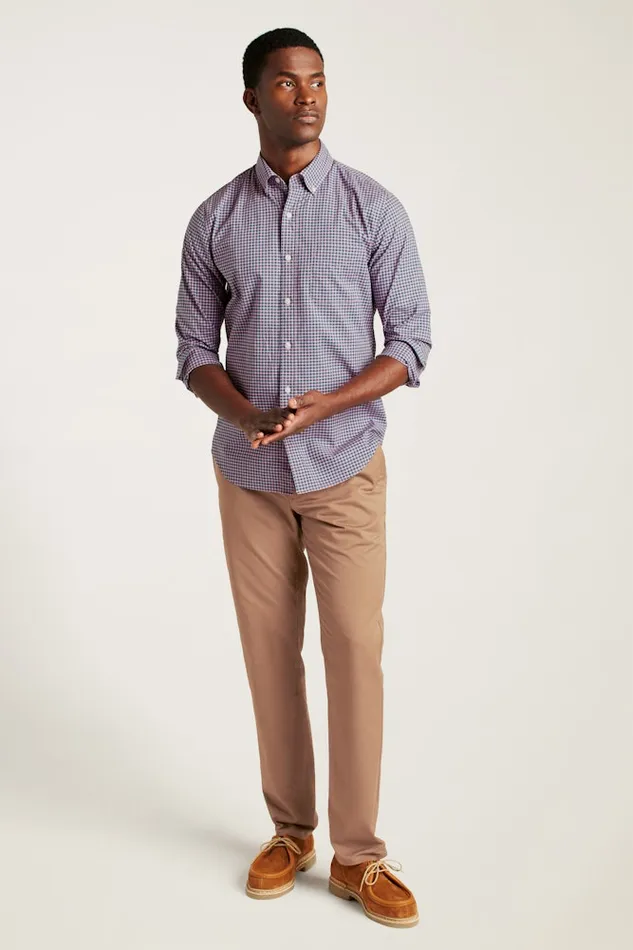 Men Bonobos Casual Shirts Stretch Everyday Shirt Bonobos Cotton Button Down Shirt Rose Teal Gingham Men Bonobos Casual Shirts Stretch Everyday Shirt Bonobos Cotton Button Down Shirt Rose Teal Gingham