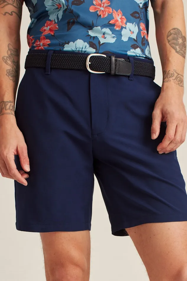 Men Bonobos Casual Shorts Breathable and Versatile Bonobos Performance Link Golf Shorts Navy