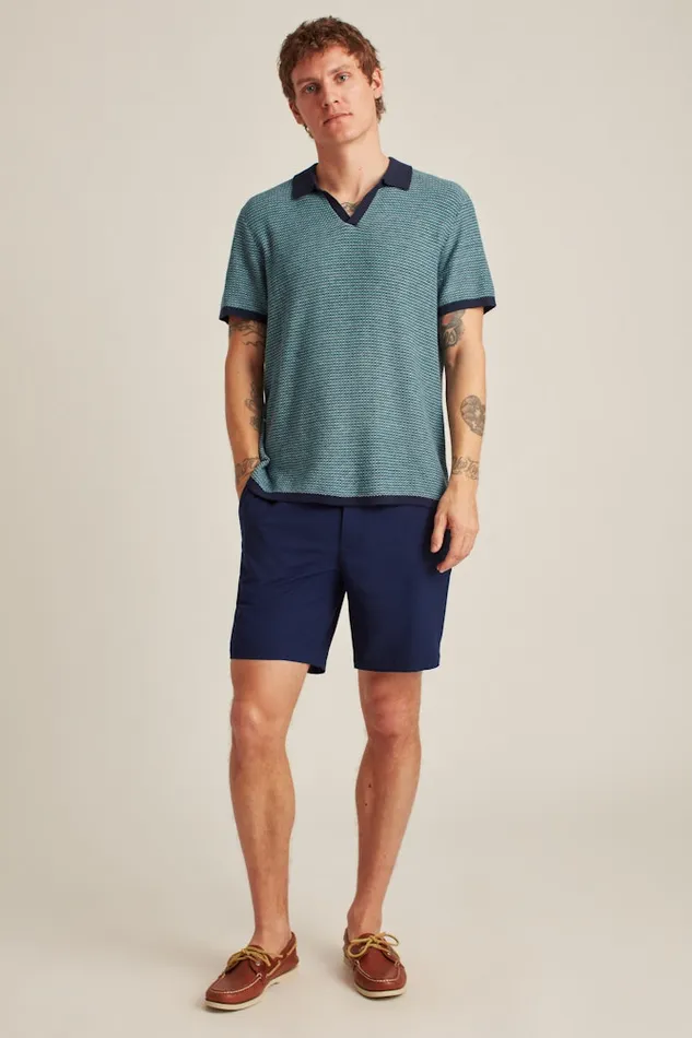 Men Bonobos Casual Shorts Breathable and Versatile Bonobos Performance Link Golf Shorts Navy