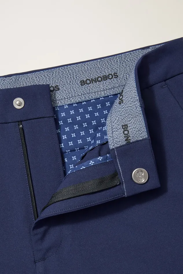 Men Bonobos Casual Shorts Breathable and Versatile Bonobos Performance Link Golf Shorts Navy