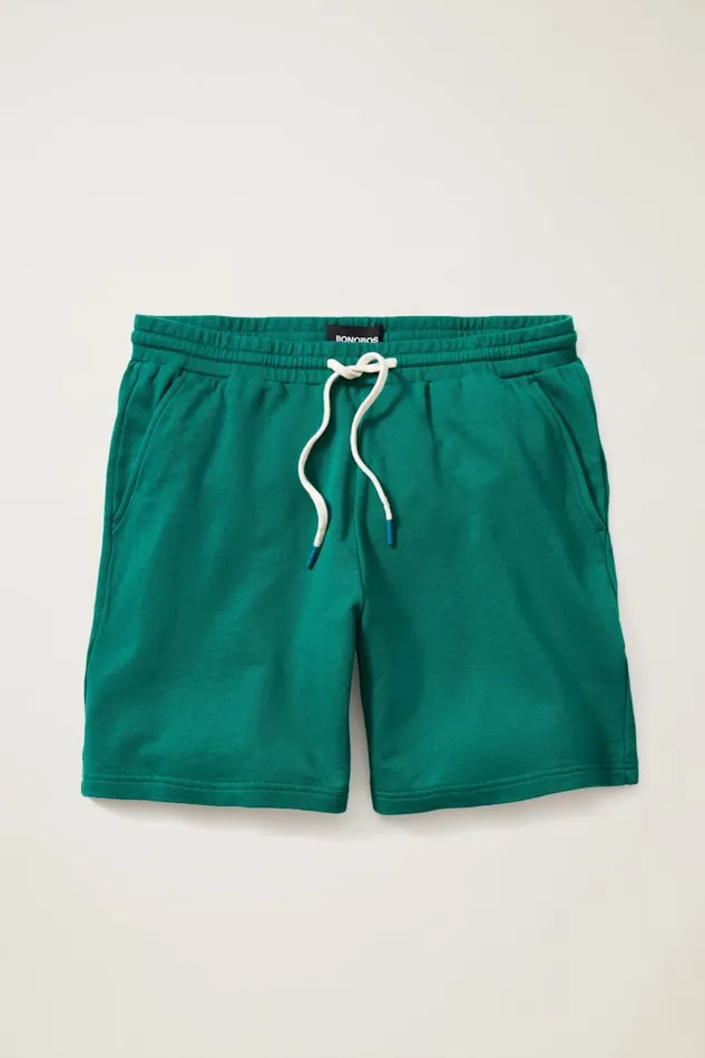 Men Bonobos Casual Shorts Lightweight Sweatshort Jade