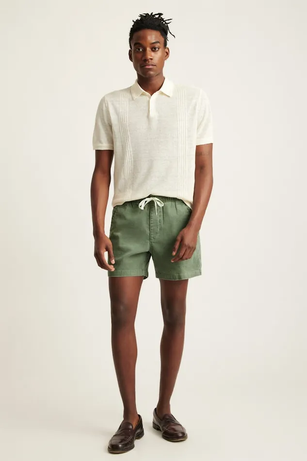 Men Bonobos Casual Shorts Nomad Short Moss Green