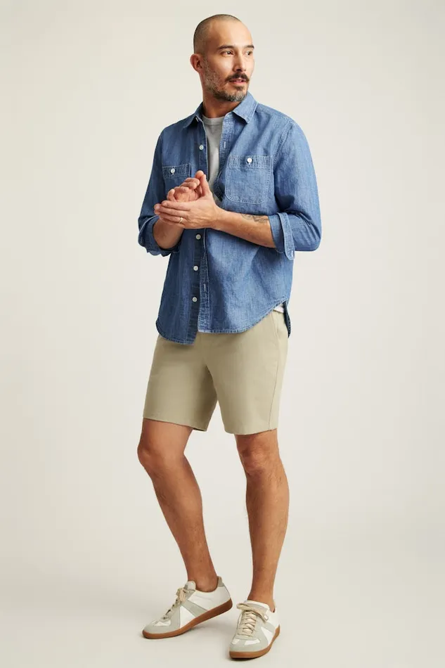 Men Bonobos Chino Shorts Easy Stretch Washed Bonobos Men039s Chino Short 20 Elm Green
