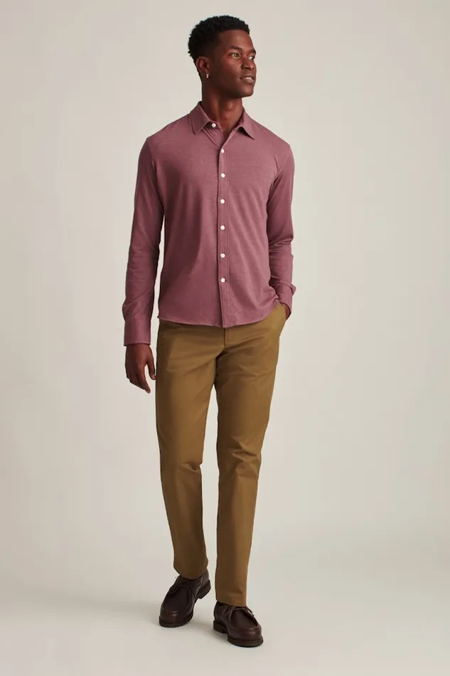 Men Bonobos Chinos Stretch Washed Chino Pants Tailored and Slim Fit Chinos Chestnuts