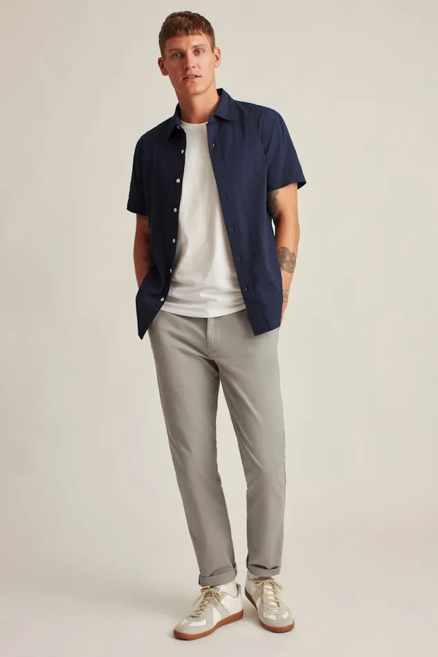 Men Bonobos Chinos Stretch Washed Chino Pants Tailored and Slim Fit Chinos Grey Dogs