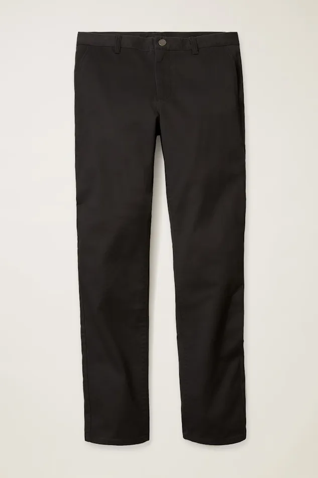 Men Bonobos Chinos Stretch Washed Chino Pants Tailored and Slim Fit Chinos Jet Blacks