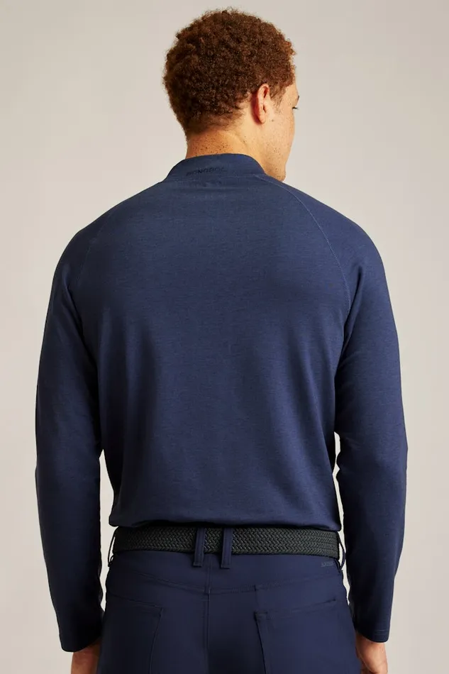Men Bonobos Crew and VNeck Sweaters Playthrough Performance Pullover Navy Men Bonobos Crew and VNeck Sweaters Playthrough Performance Pullover Navy