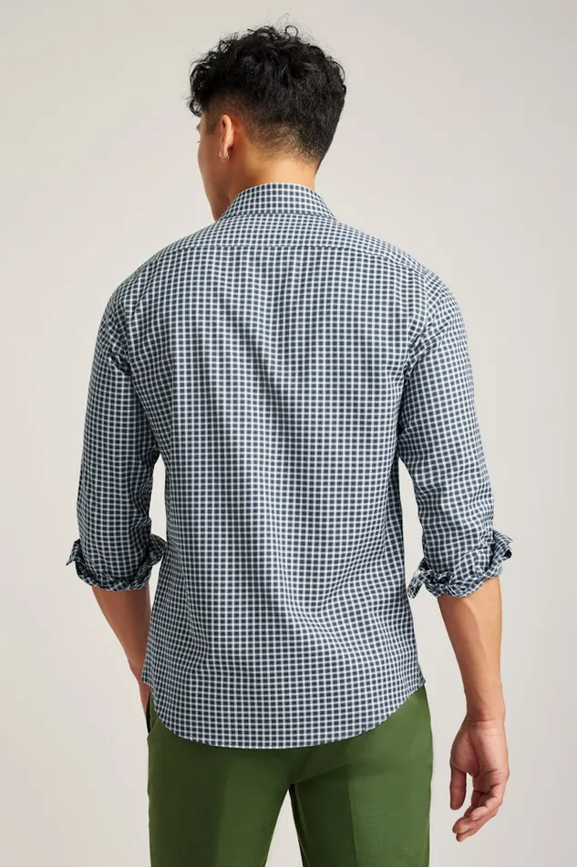 Men Bonobos Formal Dress Shirts Desk To Dinner Shirt 8211 Untucked Button Down Shirt Blue Caspian Check Men Bonobos Formal Dress Shirts Desk To Dinner Shirt 8211 Untucked Button Down Shirt Blue Caspian Check