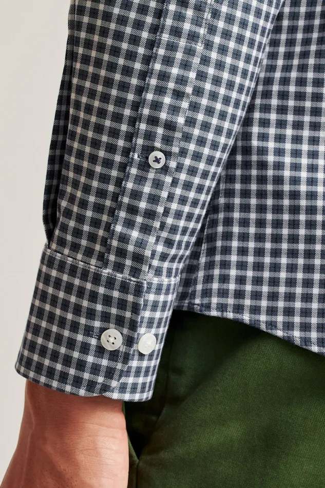 Men Bonobos Formal Dress Shirts Desk To Dinner Shirt 8211 Untucked Button Down Shirt Blue Caspian Check Men Bonobos Formal Dress Shirts Desk To Dinner Shirt 8211 Untucked Button Down Shirt Blue Caspian Check