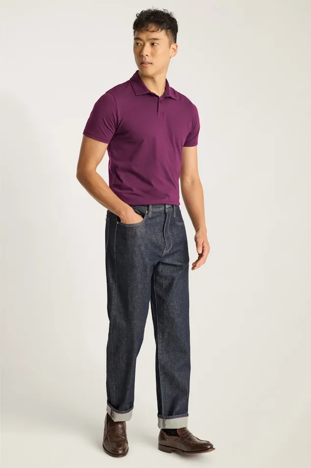 Men Bonobos Golf Polos and Tops Jetsetter Performance Polo Port Wine