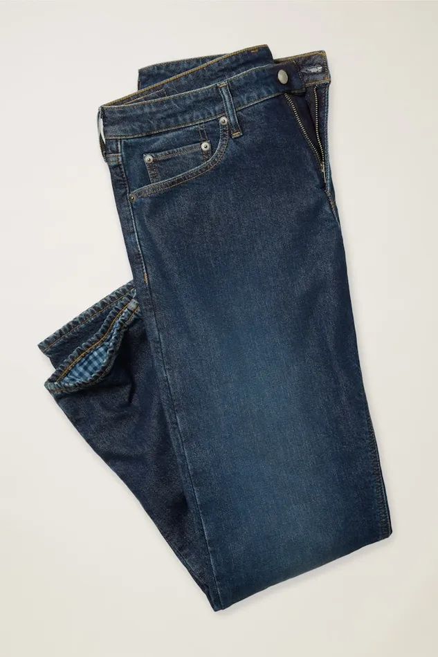 Men Bonobos Jeans Flannel Lined Jeans Midnight Wash Men Bonobos Jeans Flannel Lined Jeans Midnight Wash