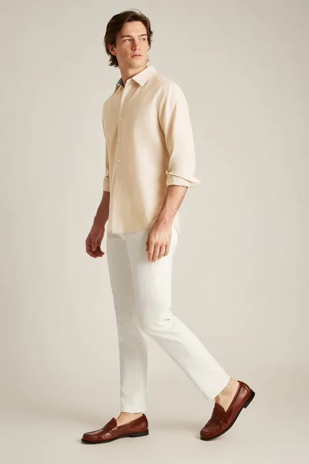 Men Bonobos Jeans Get JetSet Ready With Bonobos Extra Stretch Travel Jeans Cloudy White