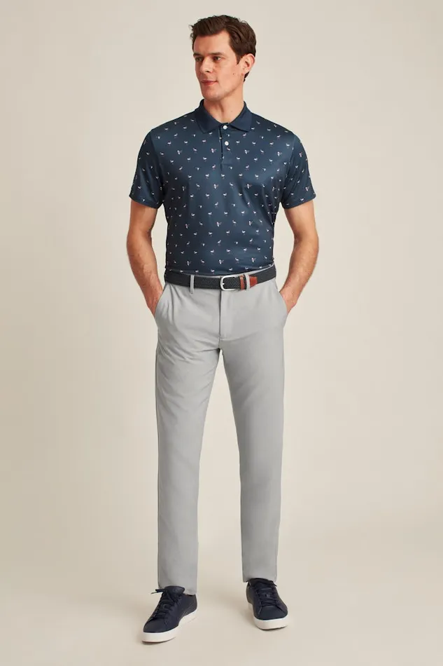 Men Bonobos Joggers and Athleisure Performance Link Golf Pants Heather Grey