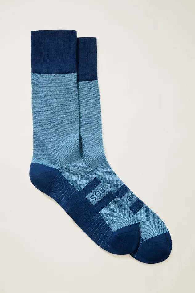 Men Bonobos Socks and Underwear Soft and Comfortable Bonobos Everyday Dress Socks Navy Peony