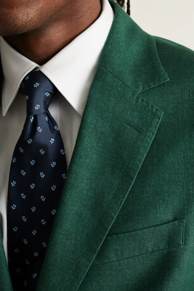 Men Bonobos Suits Jetsetter Italian Linen Suit Mineral Green
