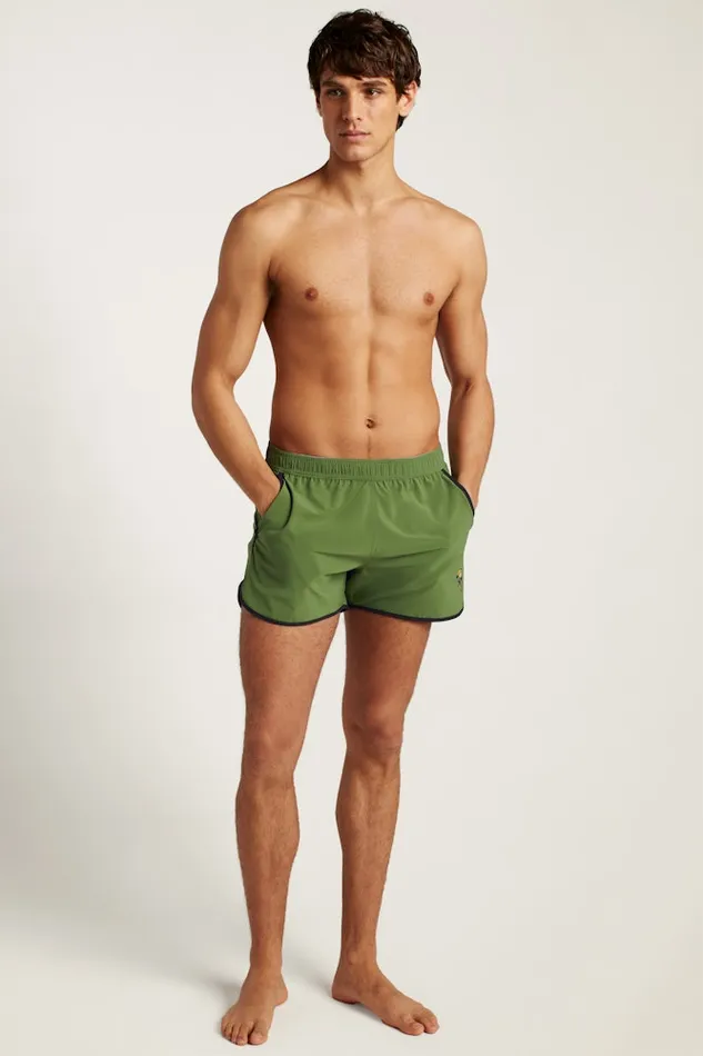 Men Bonobos Swim Trunks Rewind It Back With Bonobos039 Retro Throwback Swim Trunks Green Toucan Embroidery