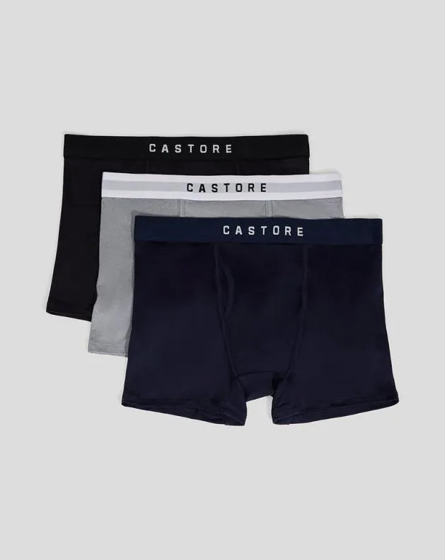 Men Castore Accessories 3 Pack Core Boxers 8211 Multi