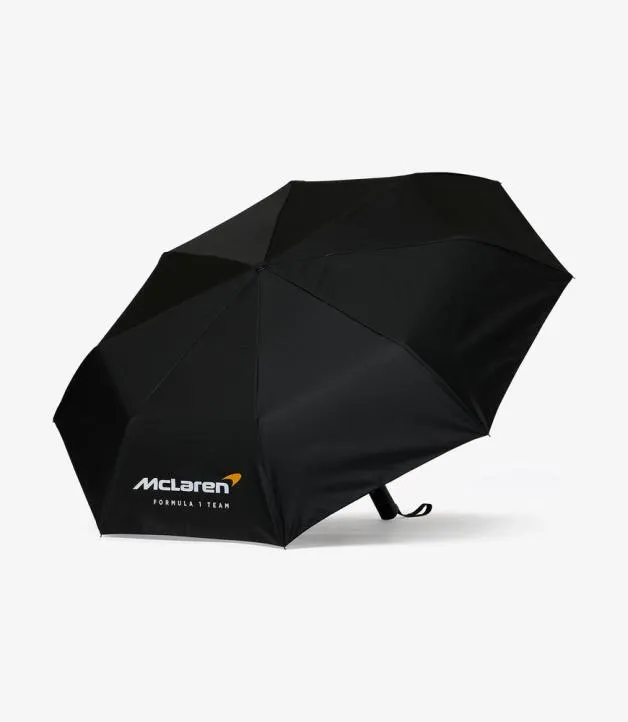 Men Castore Accessories Black McLaren Telescopic Umbrella