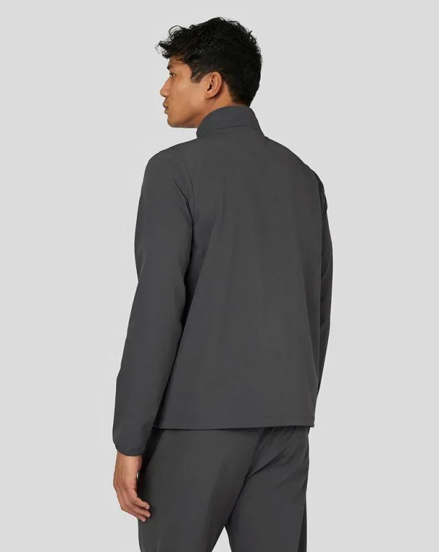 Men Castore Jackets Flex Long Sleeve Woven Jacket 8211 Gunmetal