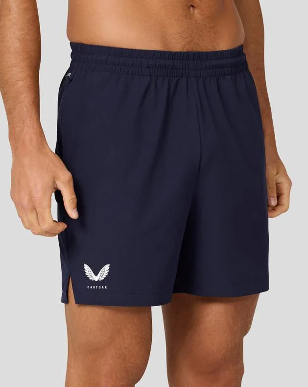 Men Castore Shorts Adapt 6034 Stretch Woven Shorts 8211 Navy