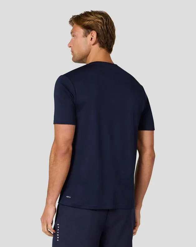Men Castore Tops Adapt Short Sleeve Graphic T Shirt 8211 Midnight Navy