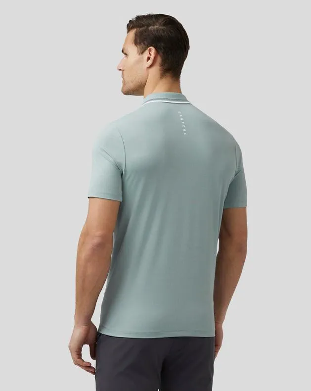 Men Castore Tops Golf Tech Polo 8211 Stone Blue