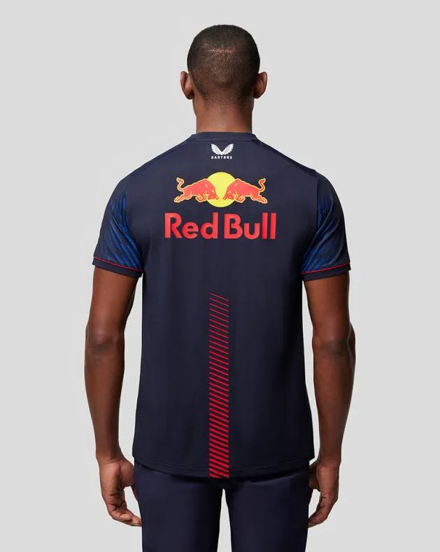 Men Castore Tops ORACLE RED BULL RACING TEE DRIVER MAX VERSTAPPEN 8211 NIGHT SKY