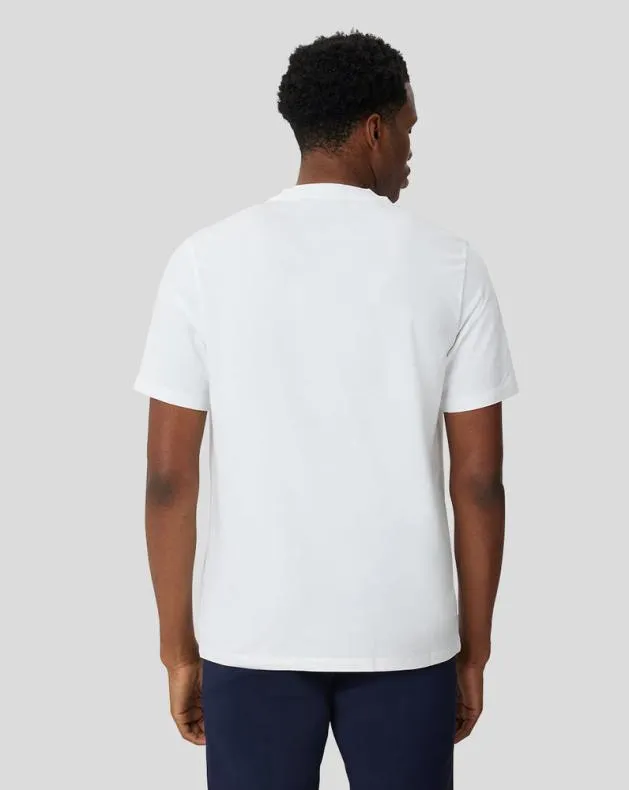 Men Castore Tops White Metropolis Recovery Tee