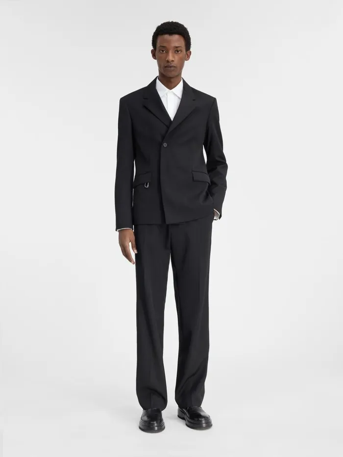 Men Coats and Jackets JACQUEMUS The Melo Jacket Black