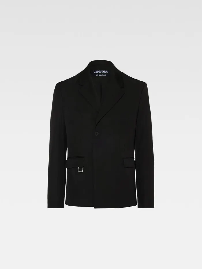 Men Coats and Jackets JACQUEMUS The Melo Jacket Black