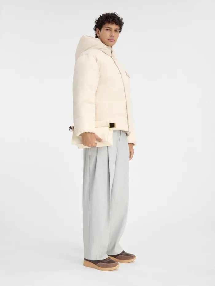 Men Coats and Jackets JACQUEMUS The Puffer Jacket Offwhite Men Coats and Jackets JACQUEMUS The Puffer Jacket Offwhite