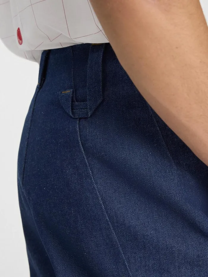 Men Denim JACQUEMUS The Scala DeNmes Denim Pants Navy Men Denim JACQUEMUS The Scala DeNmes Denim Pants Navy