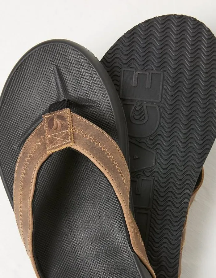 Men FatFace Flip Flops Burke Flip Flop Chocolate Brown
