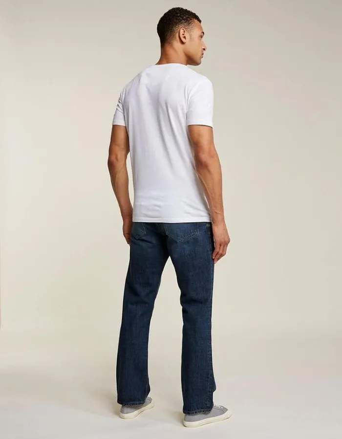 Men FatFace Men039s Sale Mid Wash Bootcut Jeans Denim