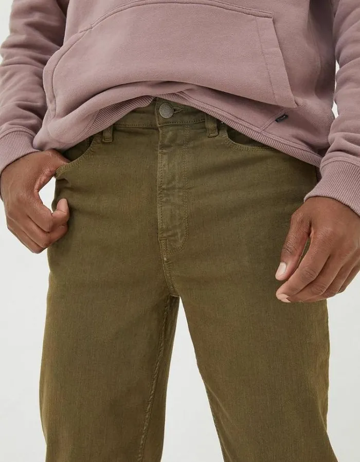 Men FatFace Men039s Sale Straight 5 Pocket Jeans Khaki Green