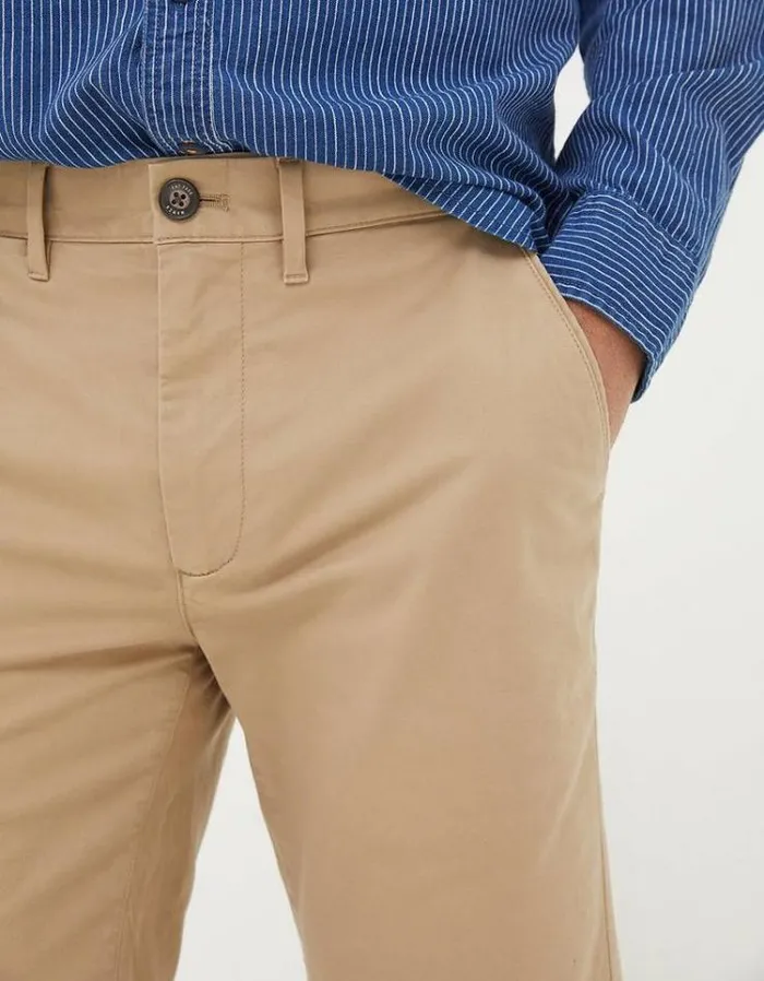 Men FatFace Shorts Mawes Chino Shorts Dark Stone