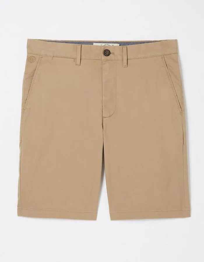 Men FatFace Shorts Mawes Chino Shorts Dark Stone
