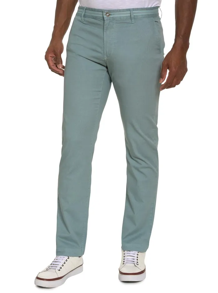 Men Jeans and Pants Robert Graham BUCKLEY PANT Light Green