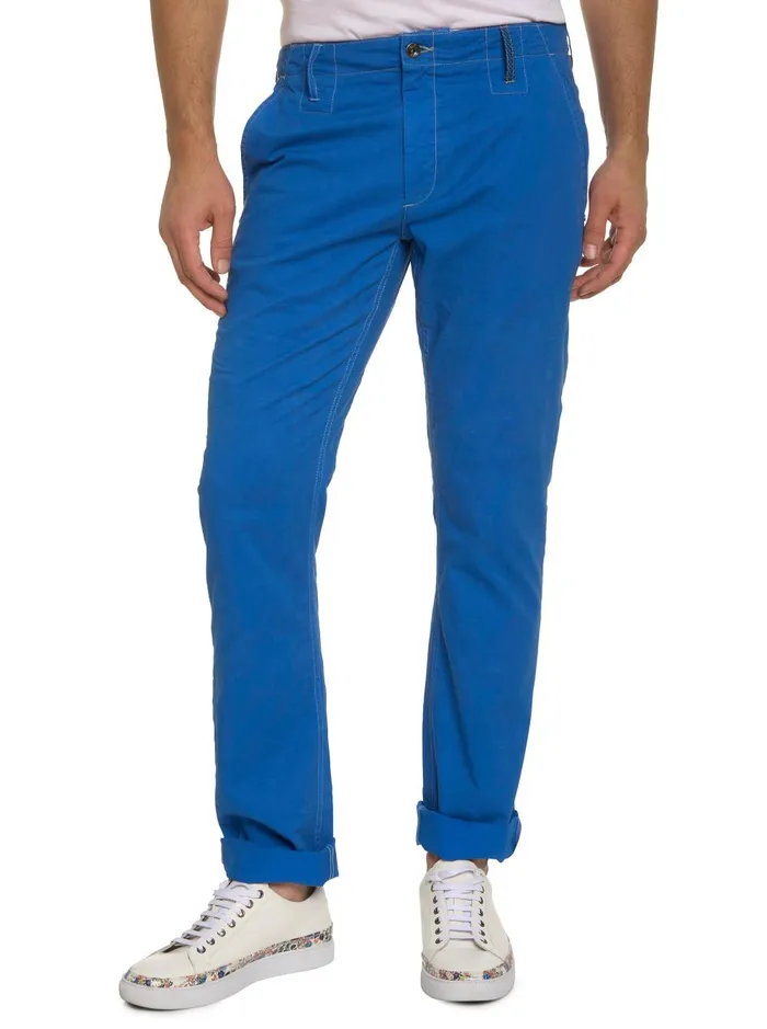 Men Jeans and Pants Robert Graham SPARKS PANT Light Khaki